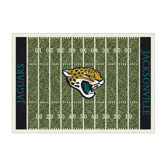 Jacksonville Jaguars home field style area rug