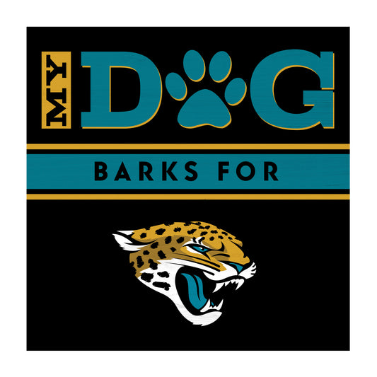 Jacksonville Jaguars dog sign