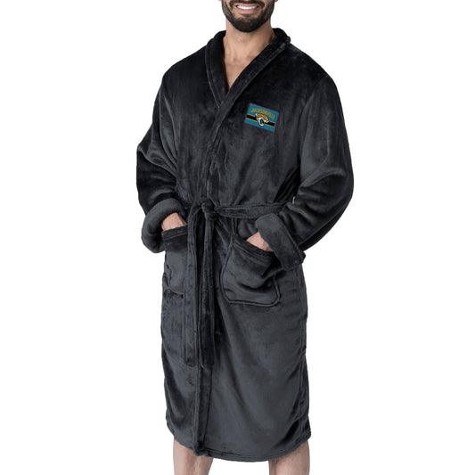 Jacksonville Jaguars silk touch team color bathrobe