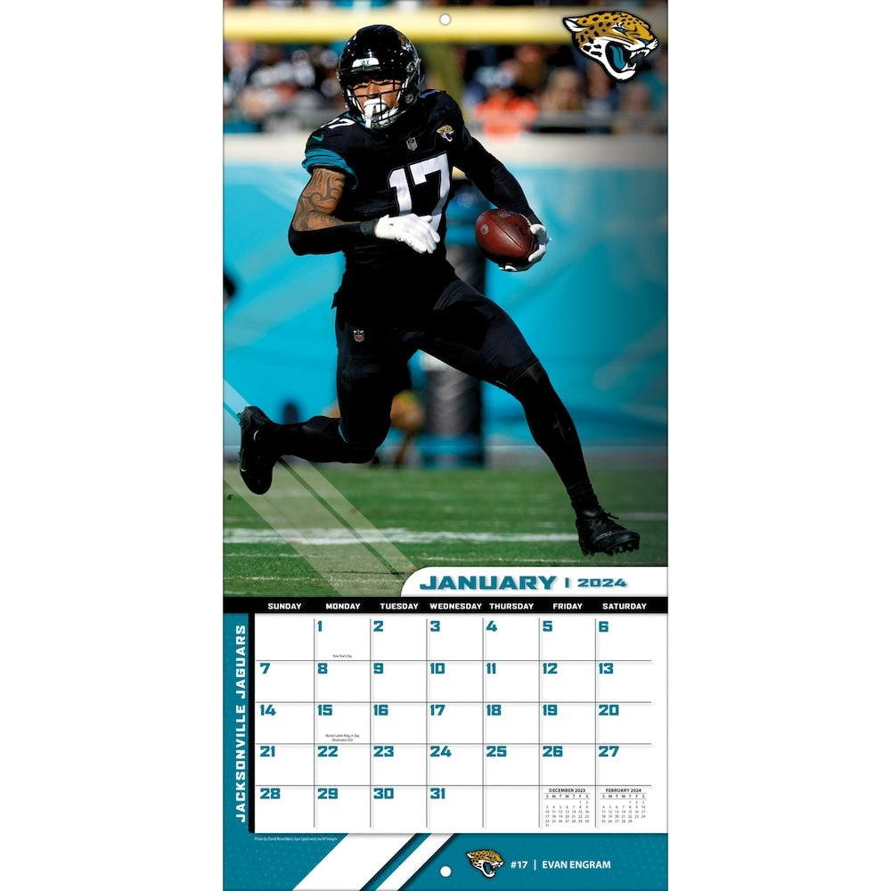 Jacksonville Jaguars Team Photos Wall Calendar Inside