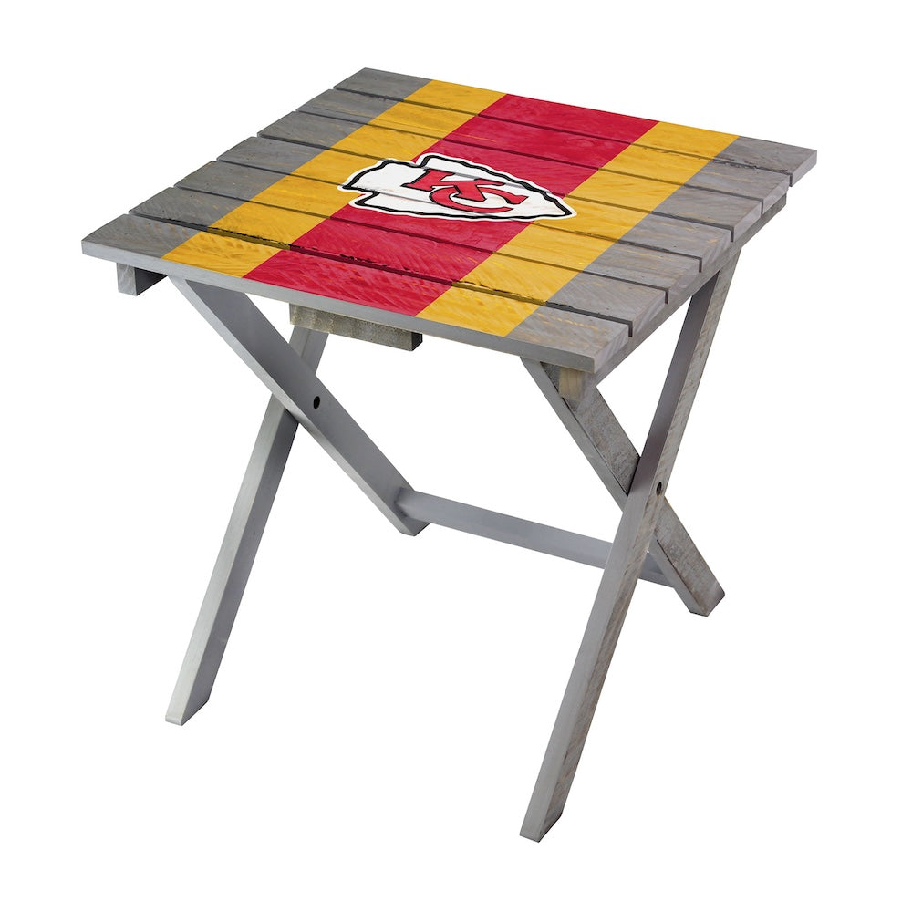 Kansas City Chiefs Adirondack Table