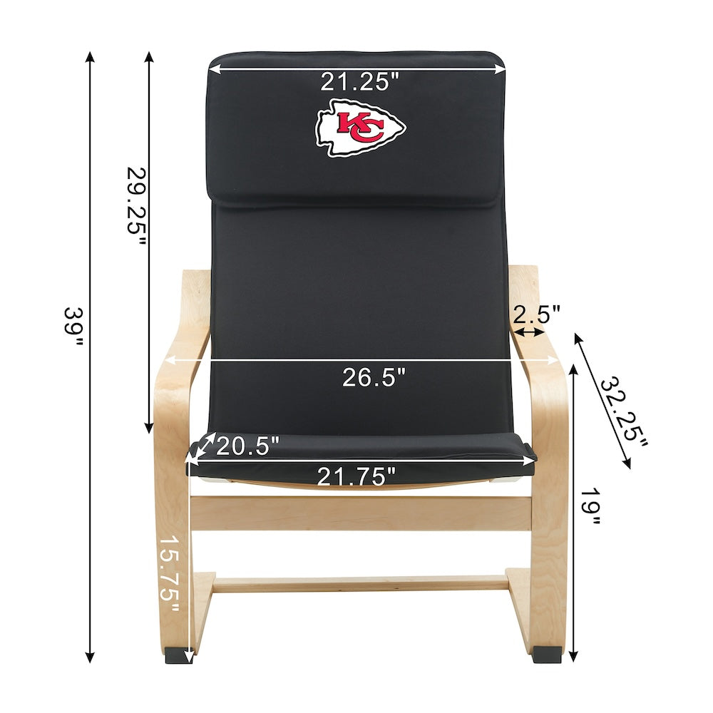 Kansas City Chiefs accent chair