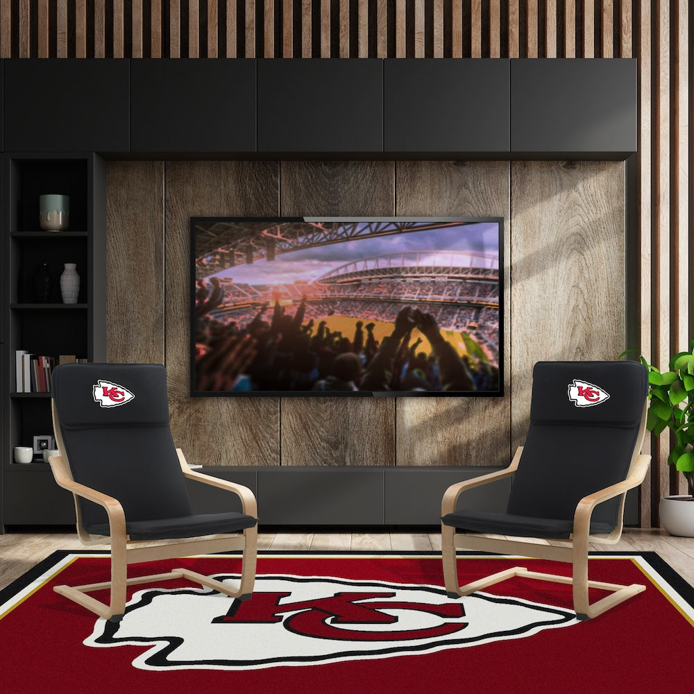 Kansas City Chiefs side chairs