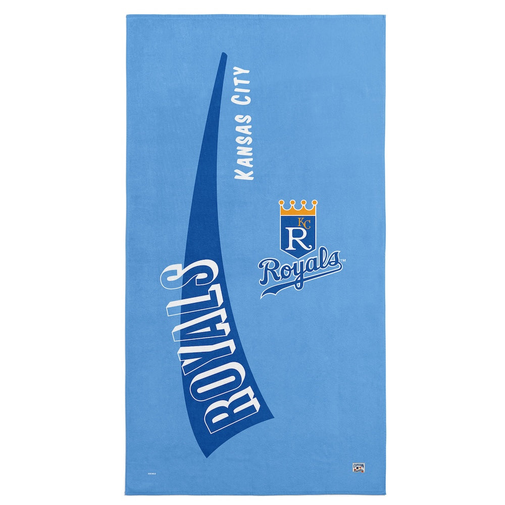 Kansas City Royals throwback beach towel