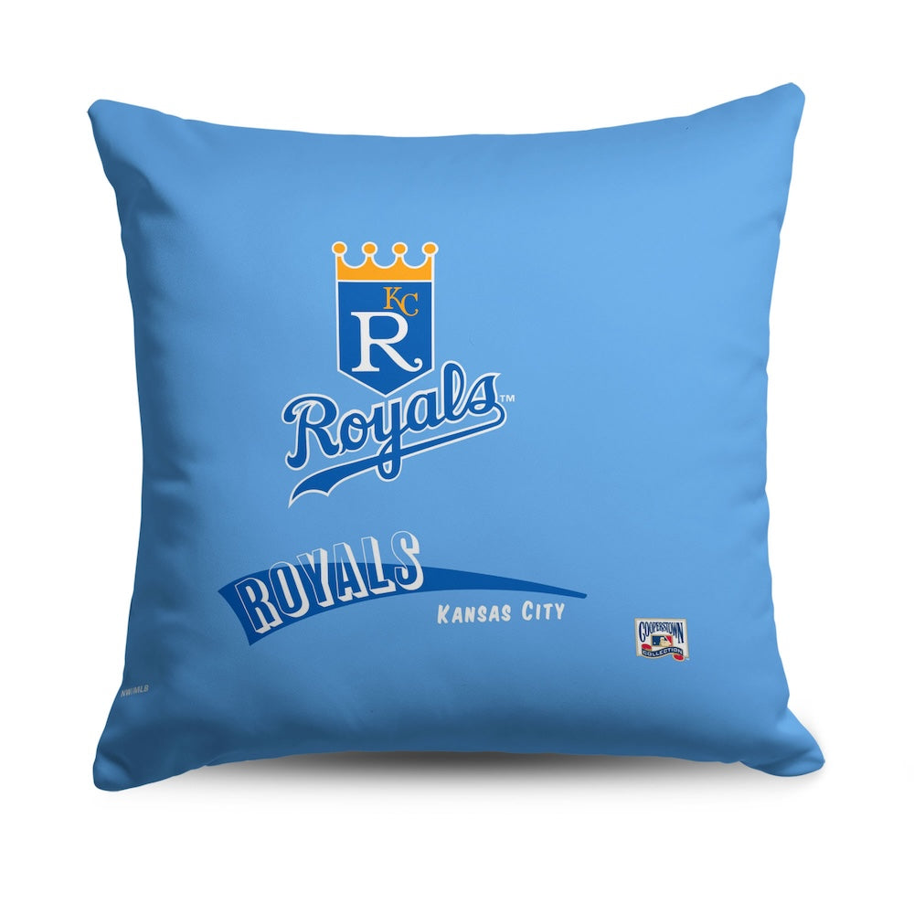 Kansas City Royals CC Throwback pillow