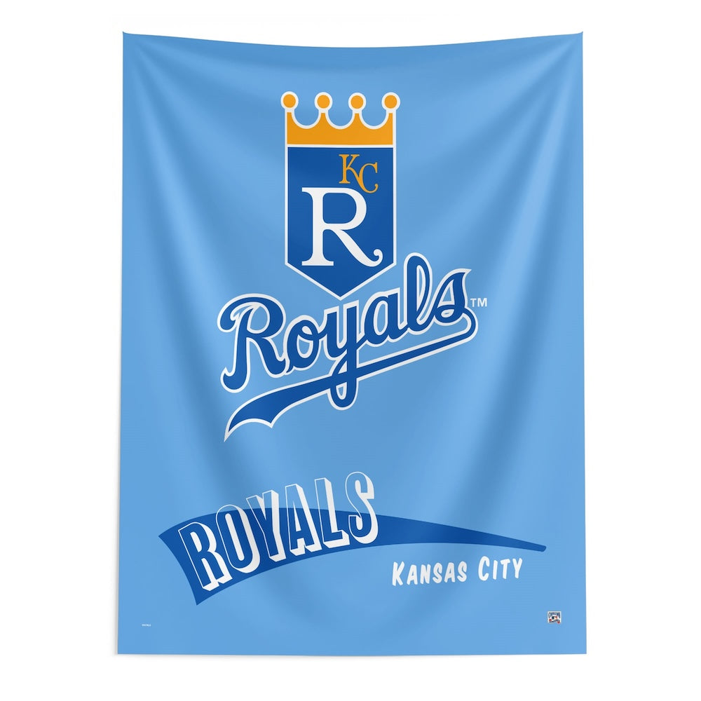 Kansas City Royals throwback wall hanging