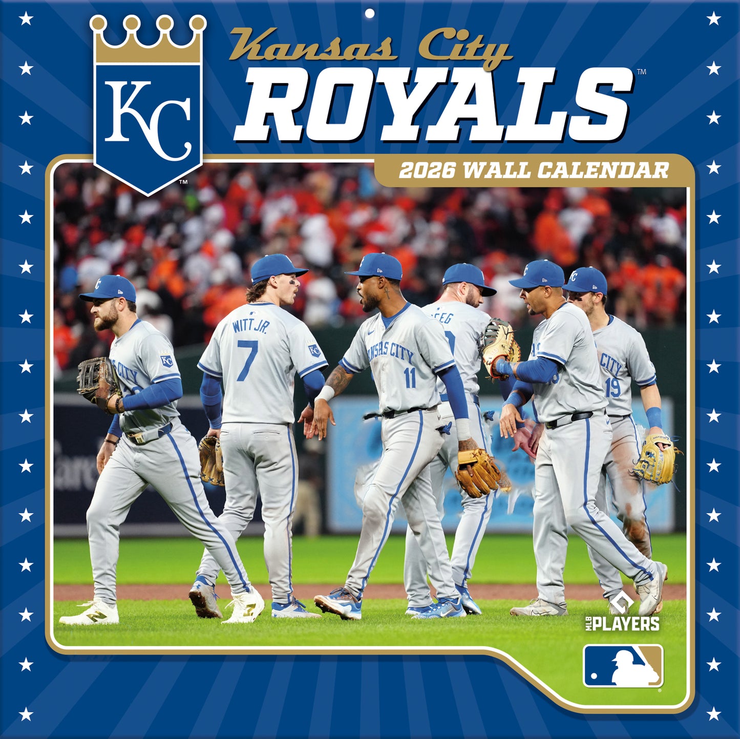 Kansas City Royals Team Photos Wall Calendar