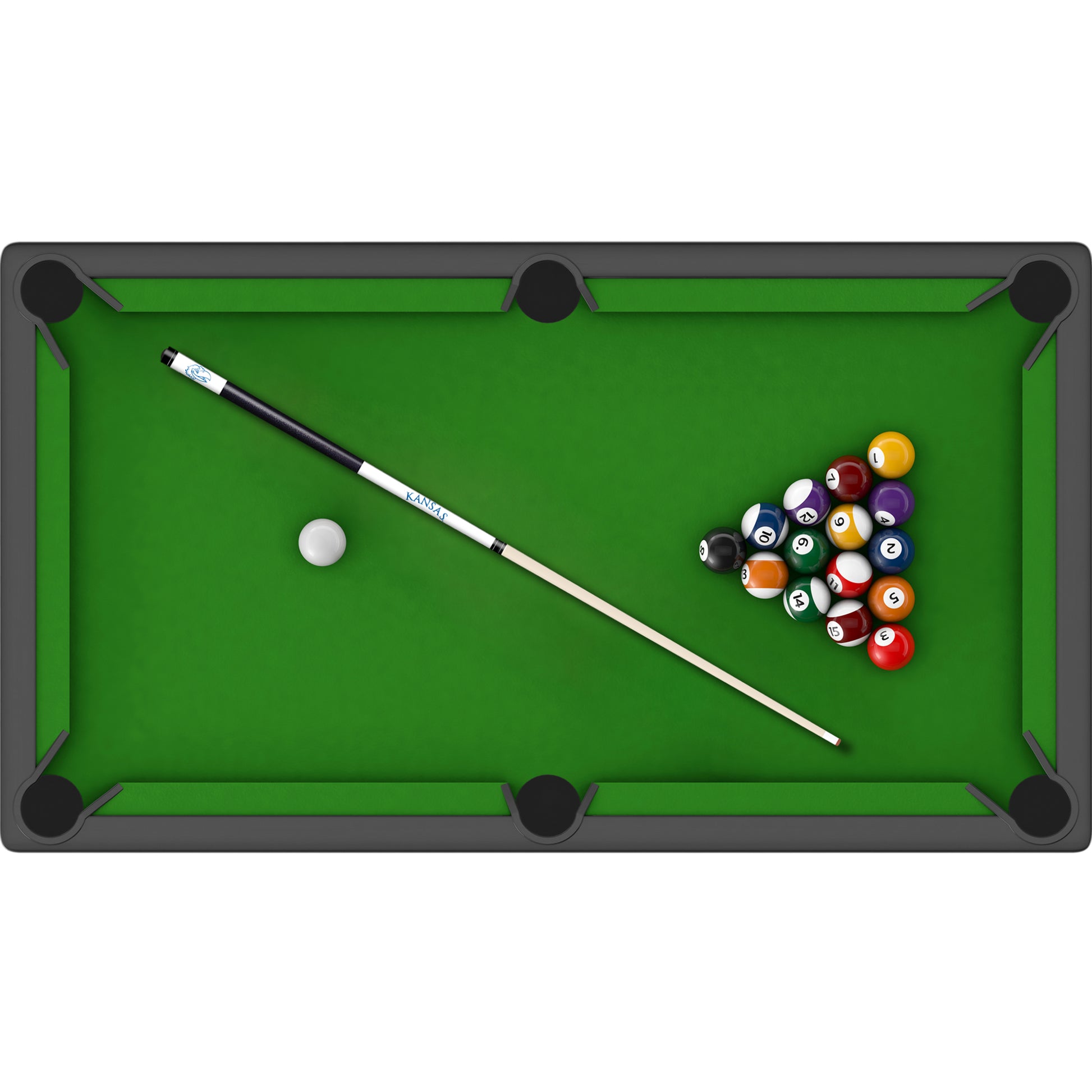 Kansas Jayhawks billiards room