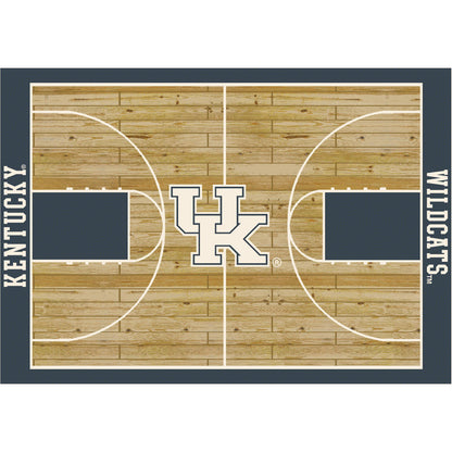 Kentucky Wildcats courtside style area rug