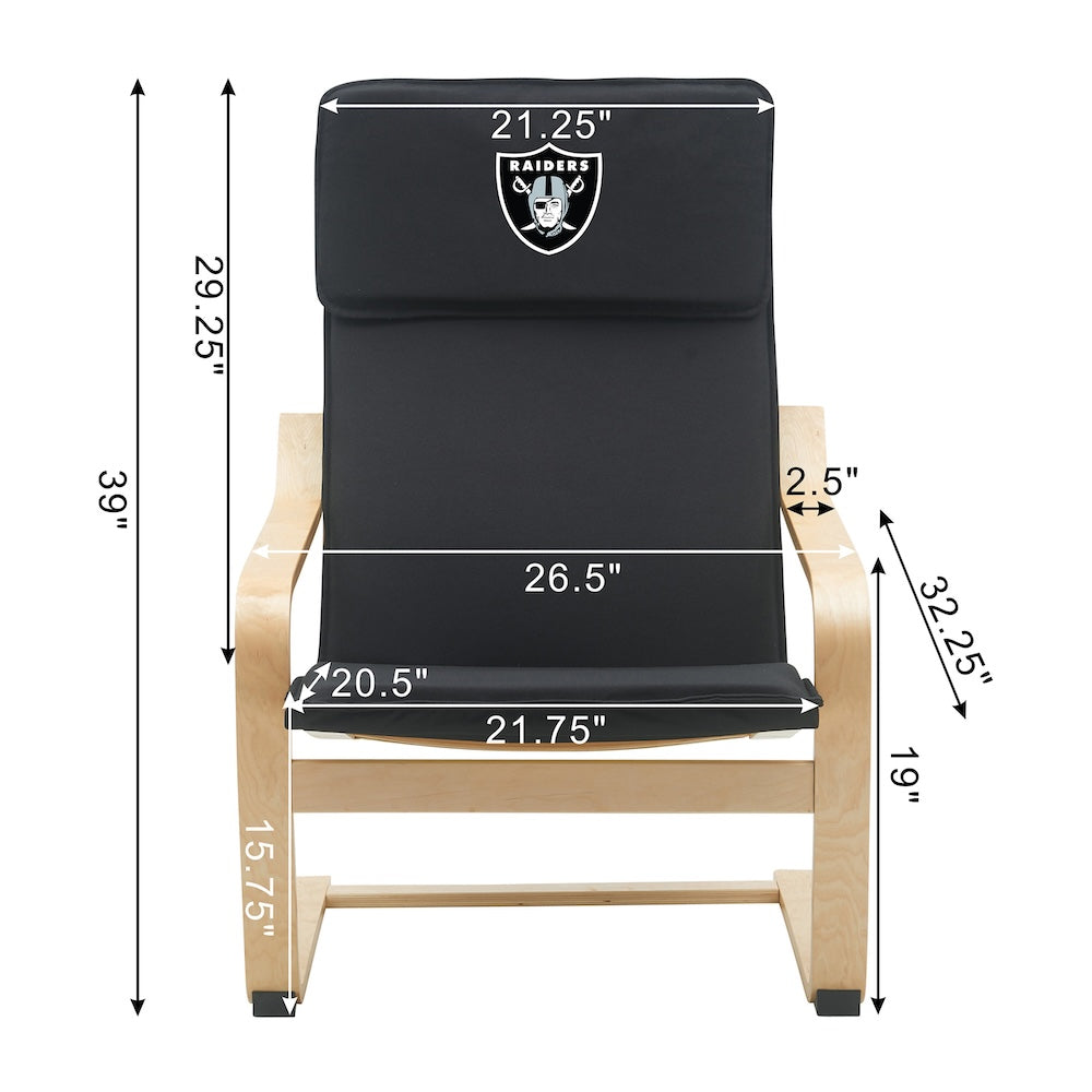 Las Vegas Raiders accent chair