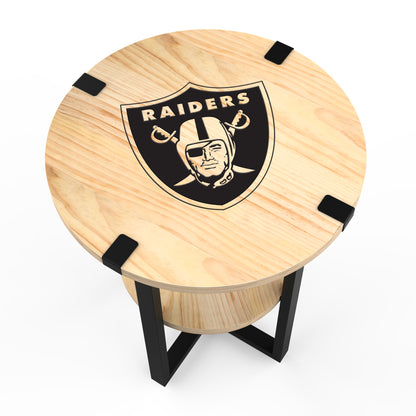 Las Vegas Raiders End Table