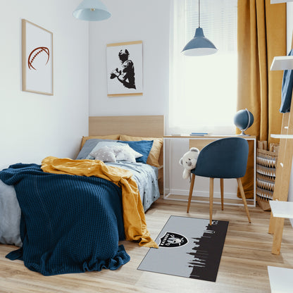 Las Vegas Raiders washable cityscape rug life