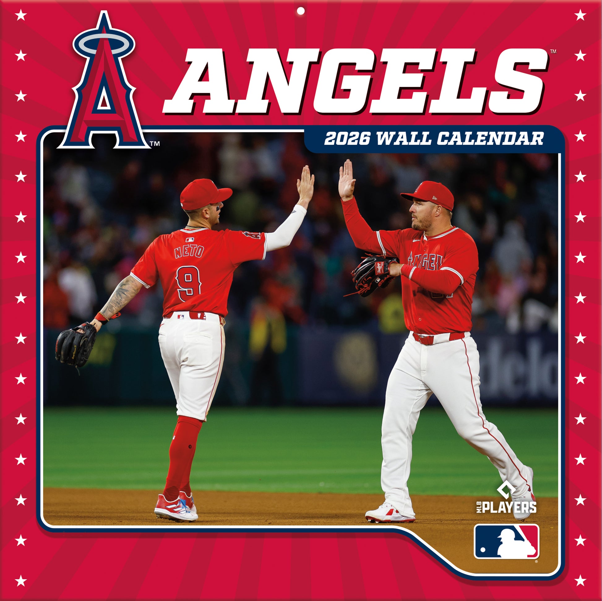 Los Angeles Angels Team Photos Wall Calendar