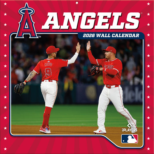 Los Angeles Angels Team Photos Wall Calendar