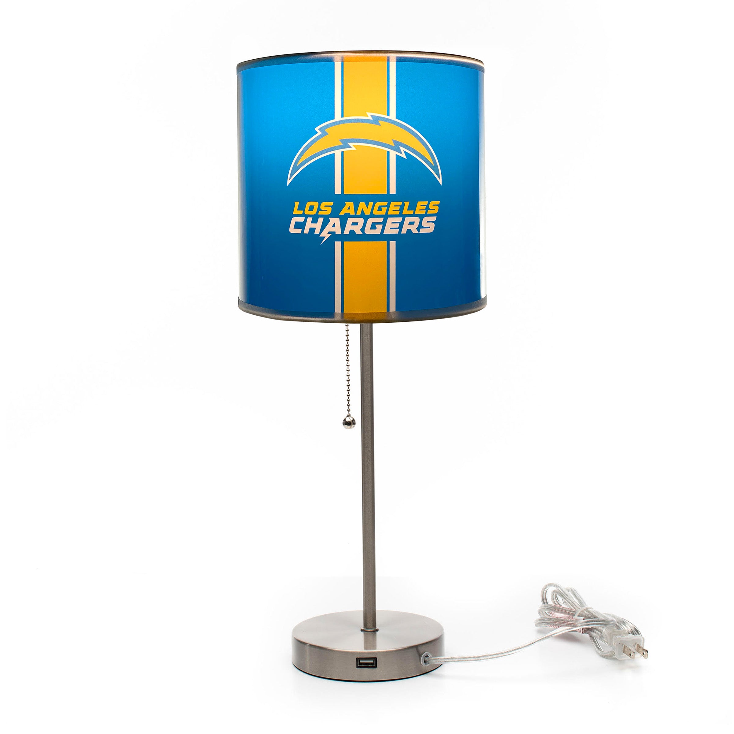 NFL Los Angeles Chargers Chrome Desk Lamp - Thumbnail 2