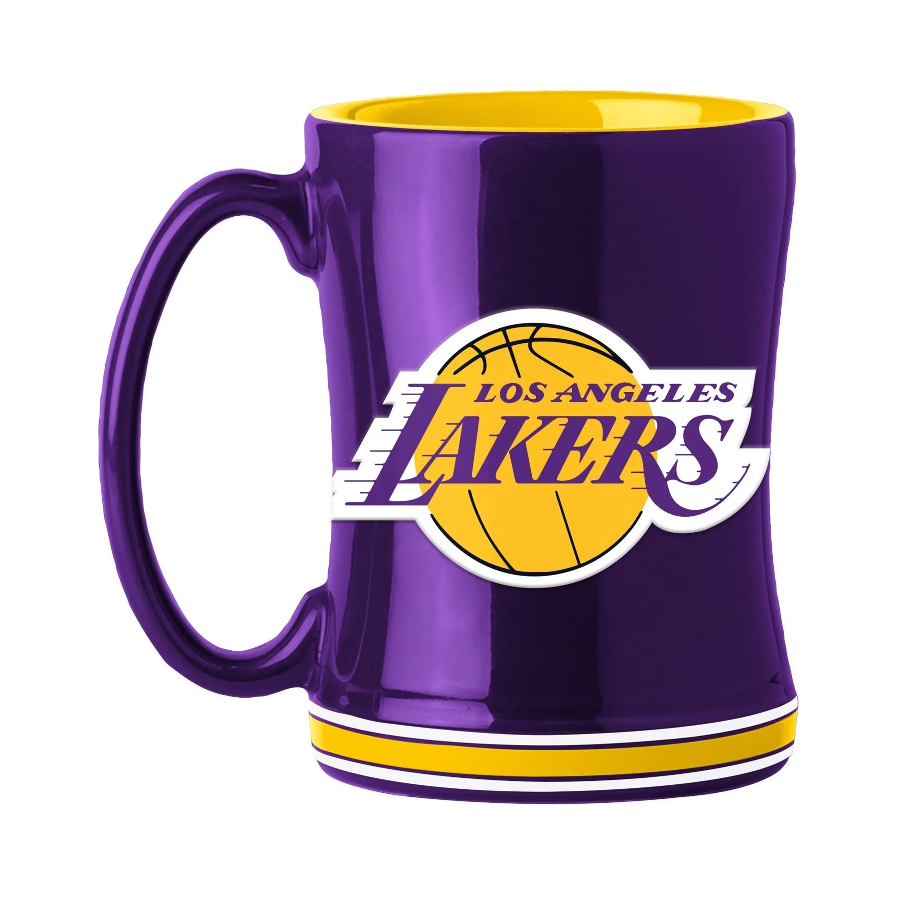 Los Angeles Lakers relief coffee mug