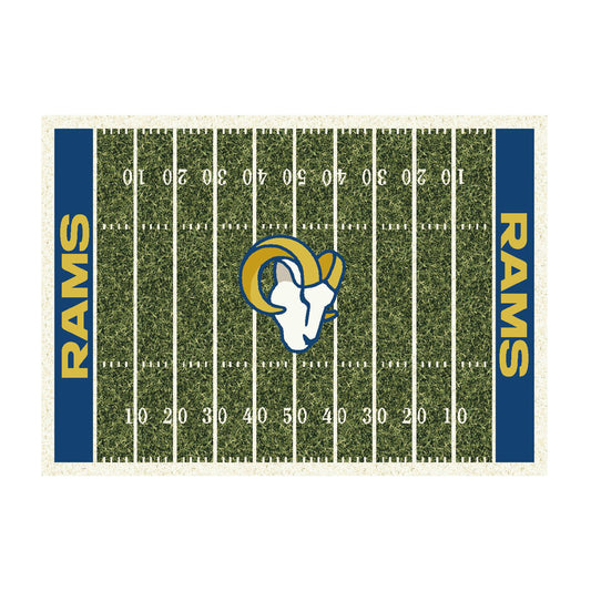 Los Angeles Rams home field style area rug