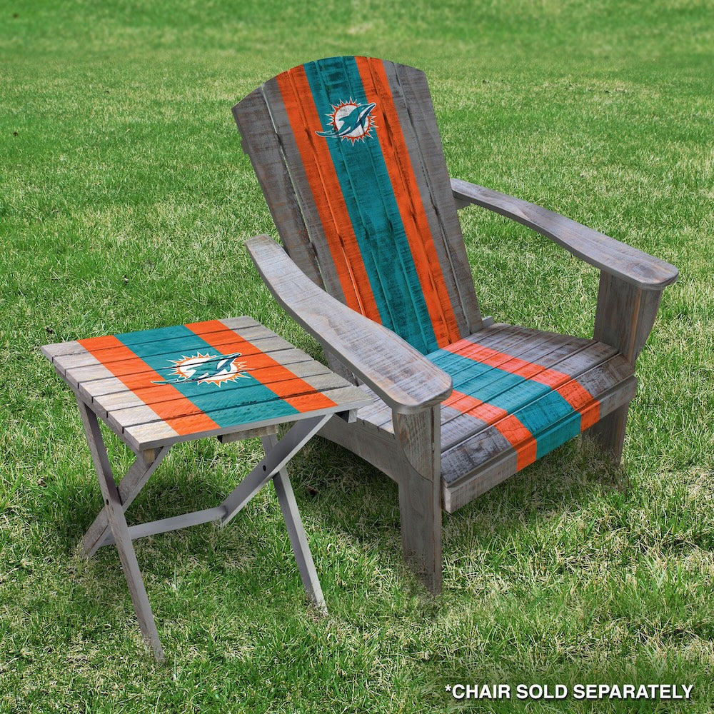 Miami Dolphins Adirondack Set