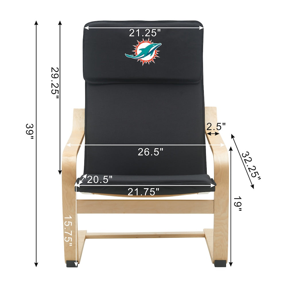 Miami Dolphins accent chair