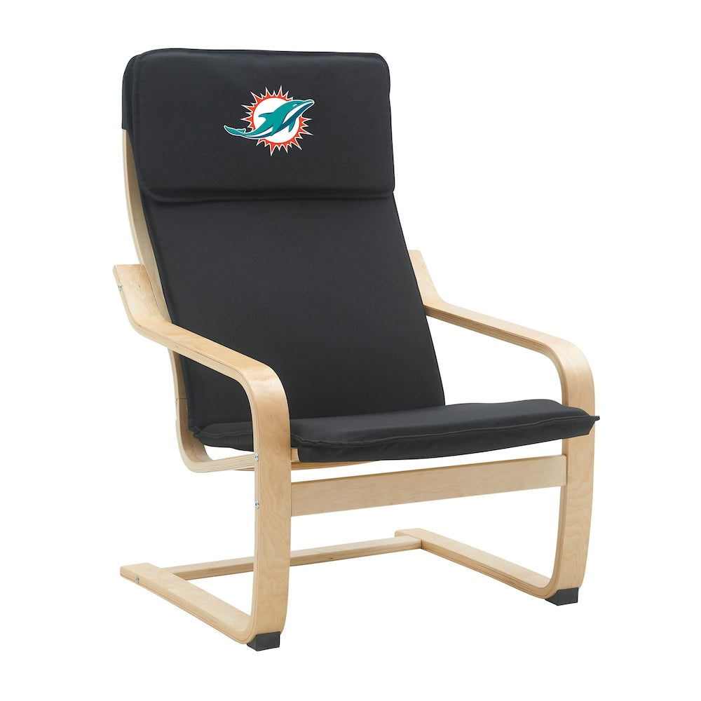 Miami Dolphins bentwood chair