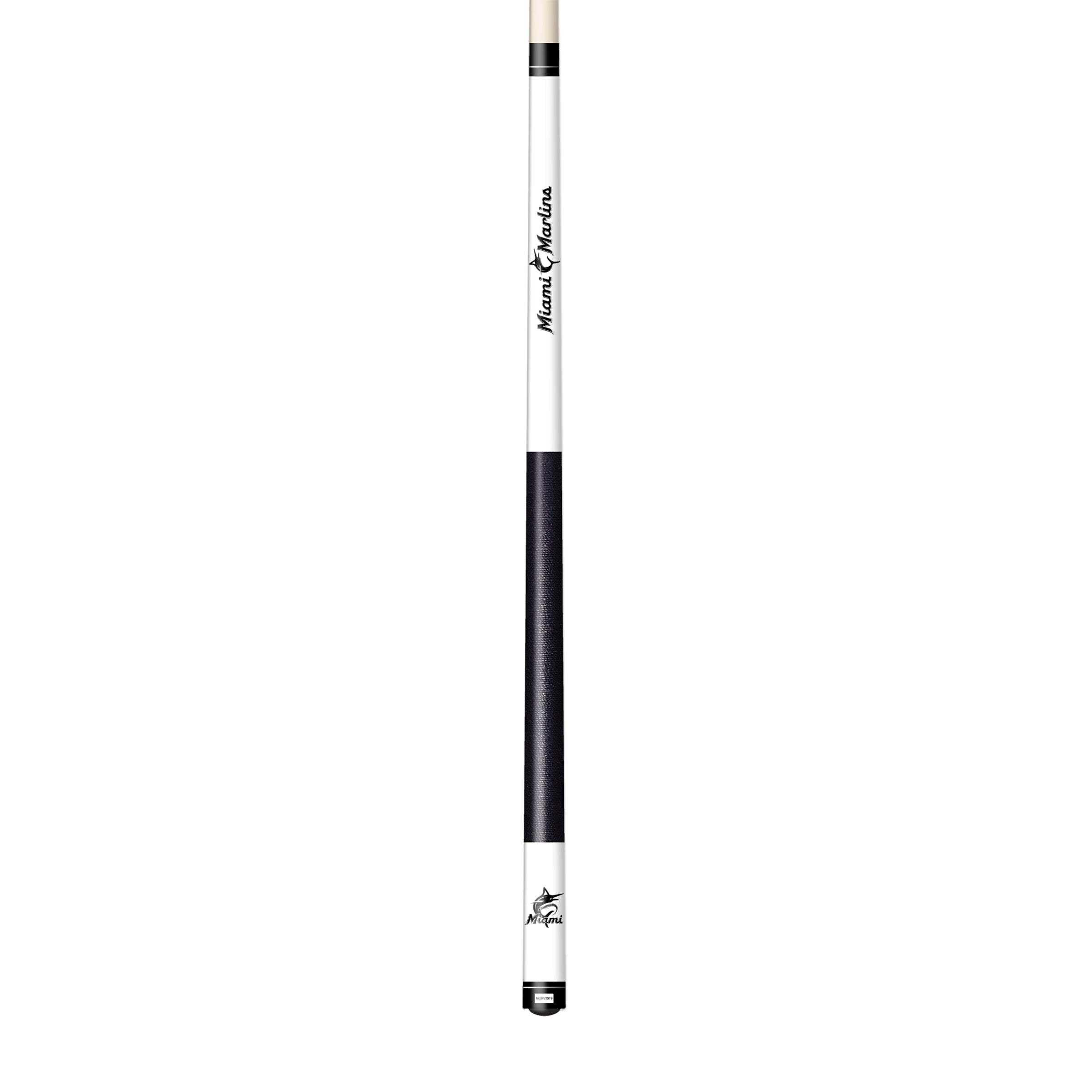 MLB Miami Marlins Laser Etched Logo Pool Cue