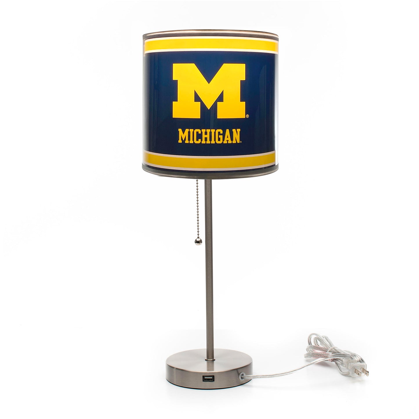 Michigan Wolverines table lamp