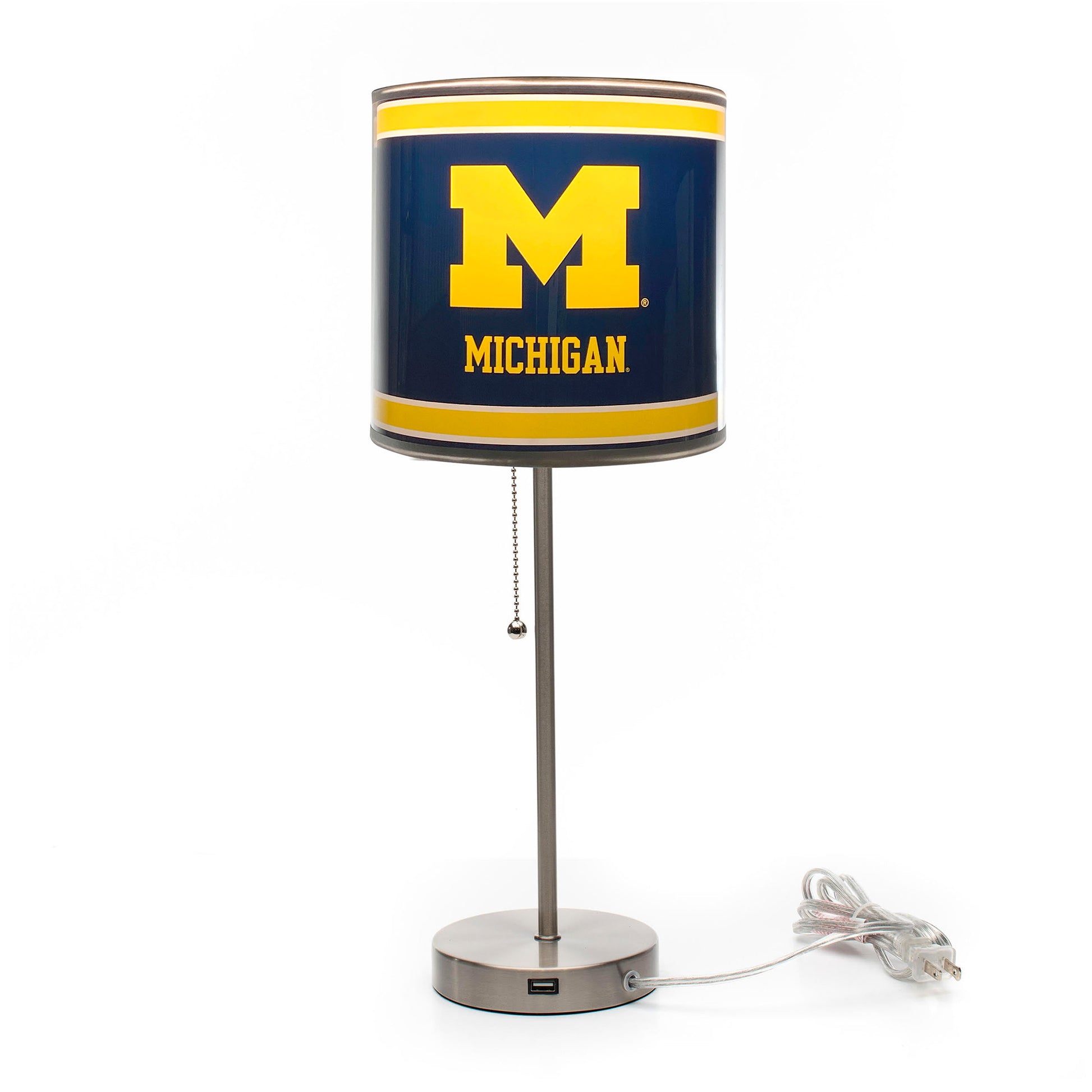Michigan Wolverines table lamp