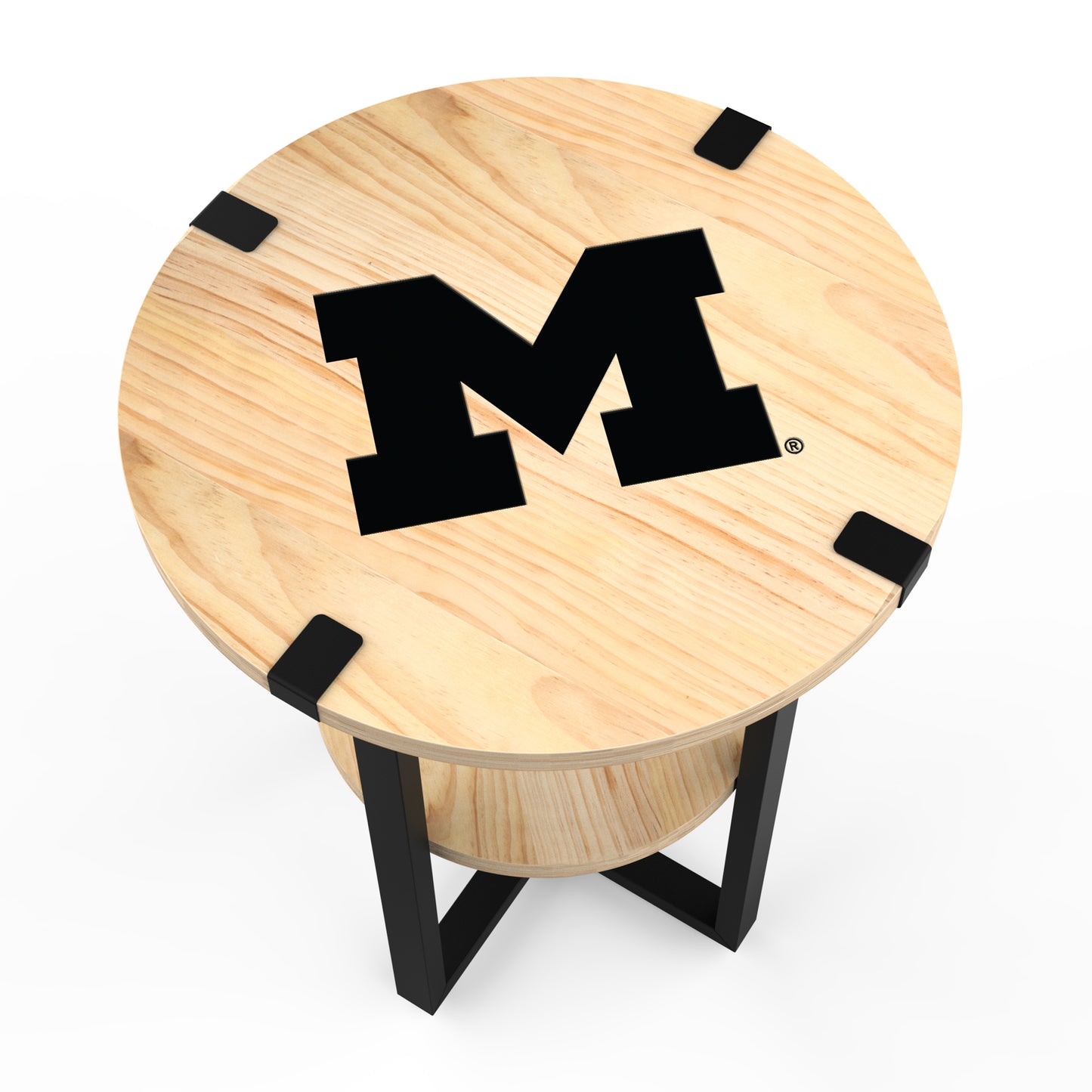 Michigan Wolverines End Table