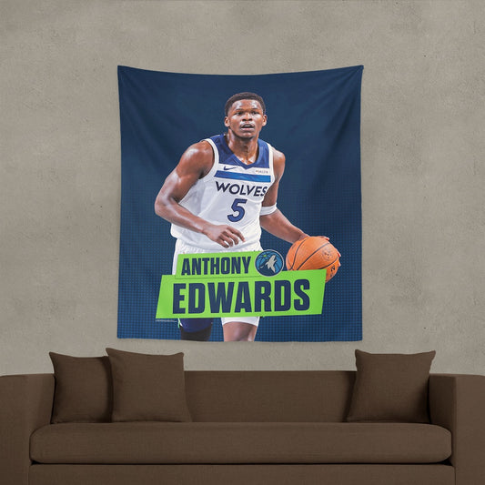 Minnesota Timberwolves Anthony Edwards wall hanging