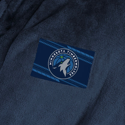 Minnesota Timberwolves team color bathrobe patch