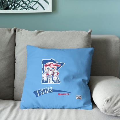 Minnesota Twins old school logo pillow