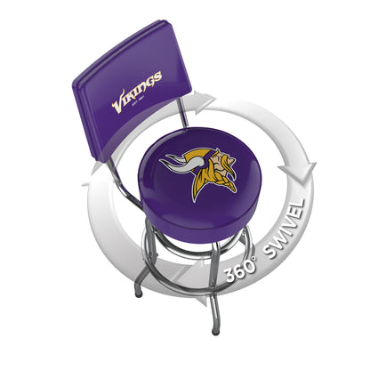 Minnesota Vikings Swivel Barstool