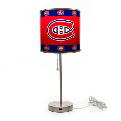 Montreal Canadiens table lamp