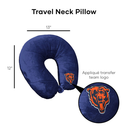 Chicago Bears Travel Roll Pillow Dimensions