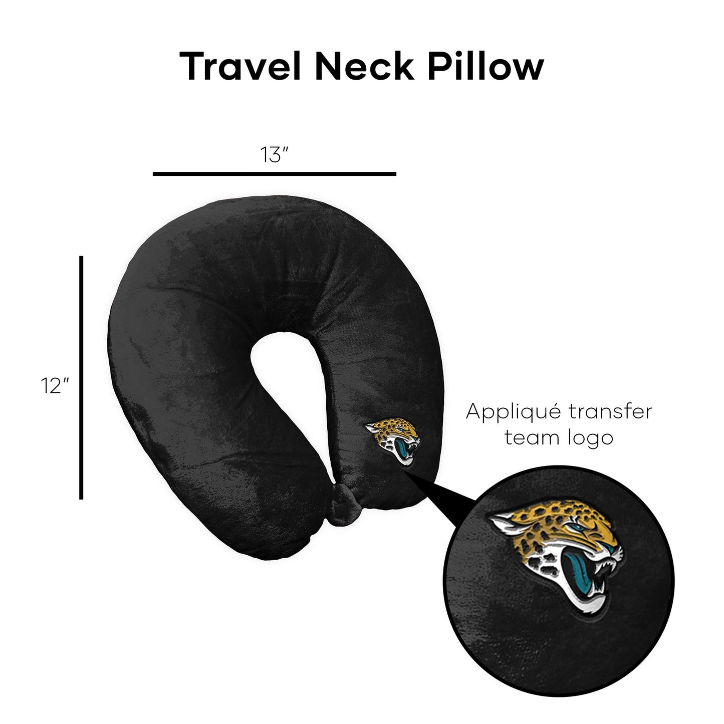 Jacksonville Jaguars Travel Roll Pillow Dimensions