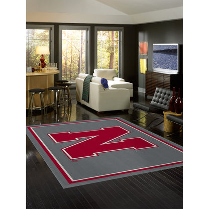 Nebraska Cornhuskers spirit style area rug life