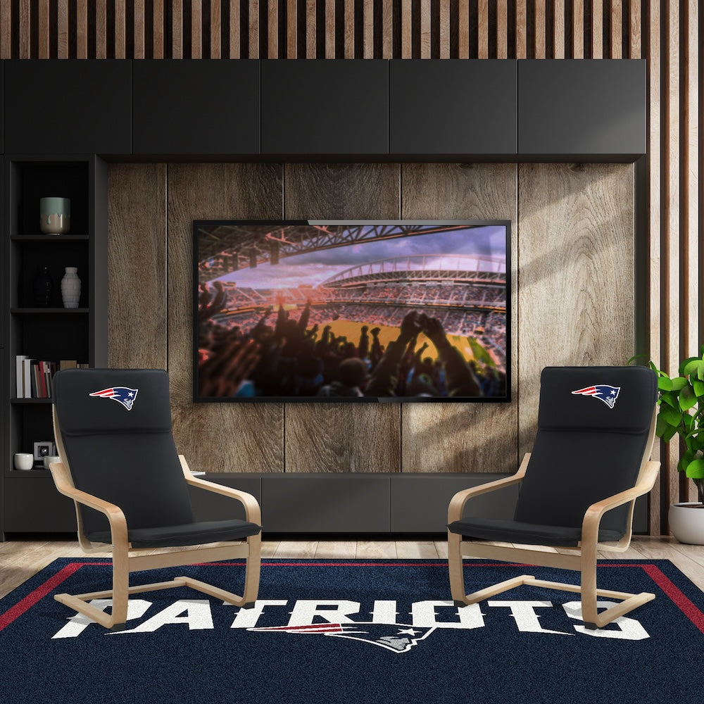 New England Patriots side chairs