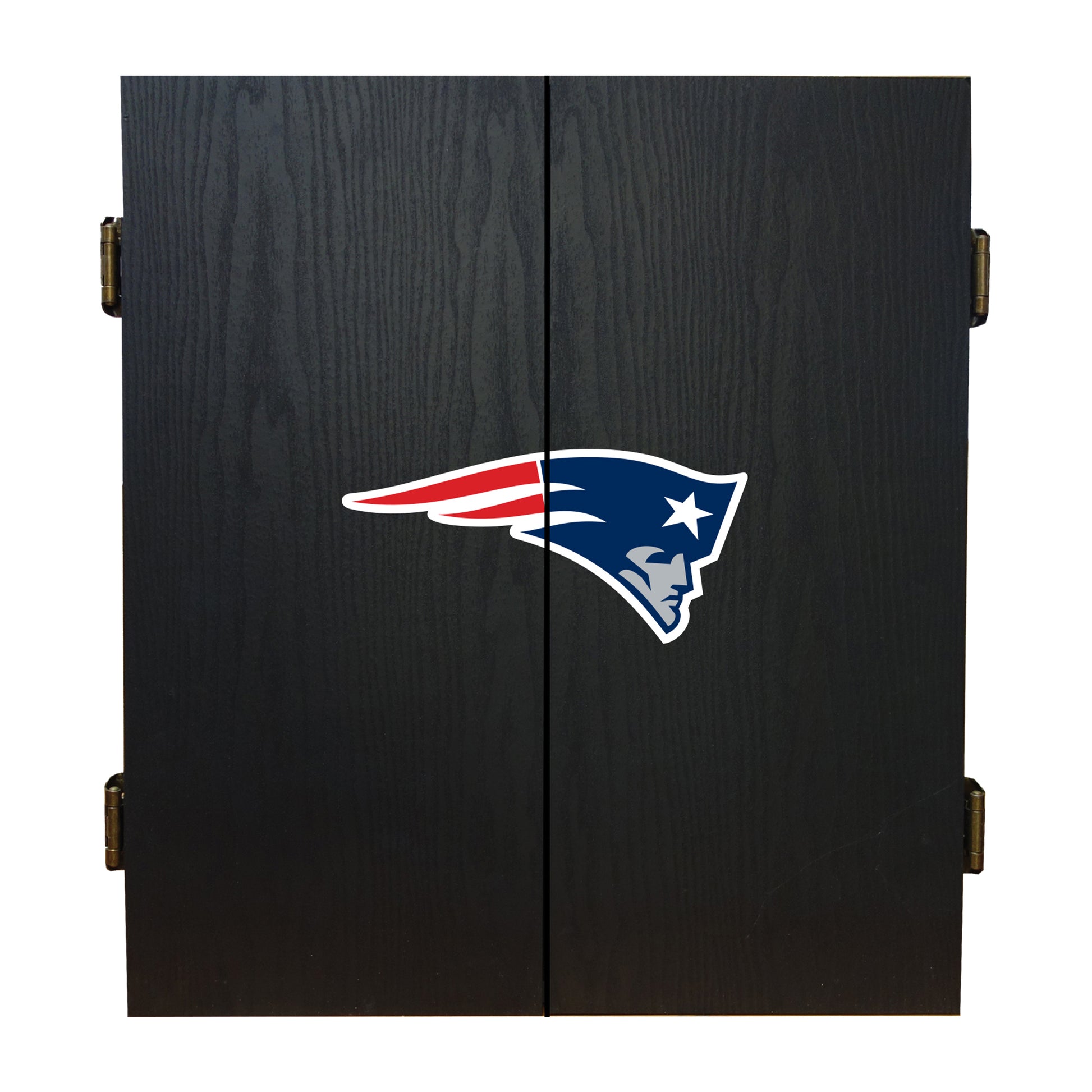 New England Patriots Dart Board Cabinet