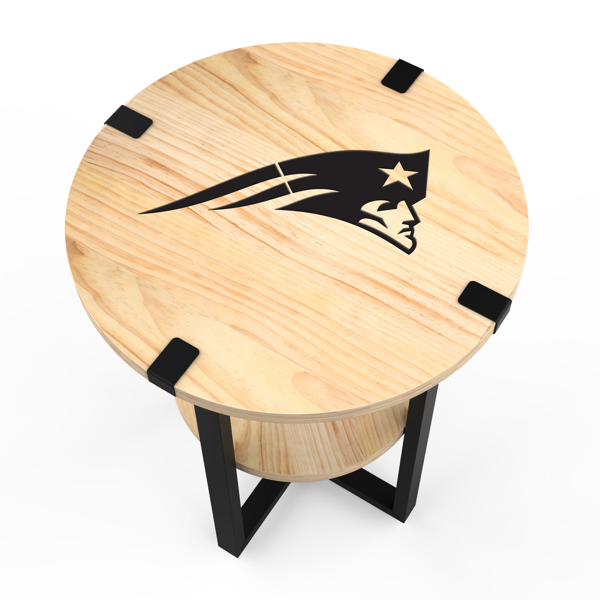 New England Patriots End Table