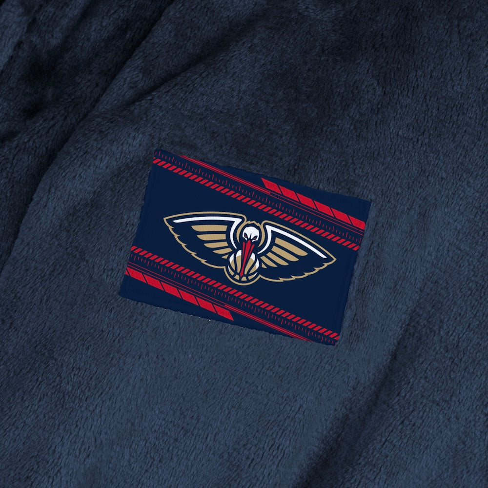 New Orleans Pelicans team color bathrobe patch