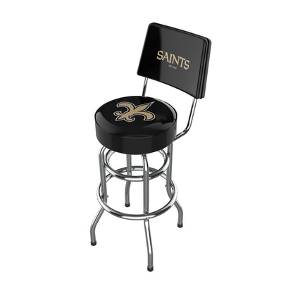 New Orleans Saints Chrome Barstool