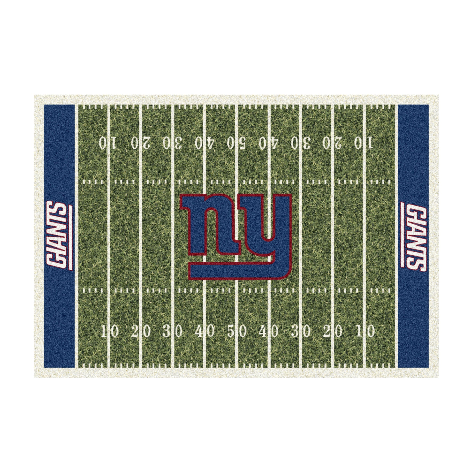 New York Giants home field style area rug