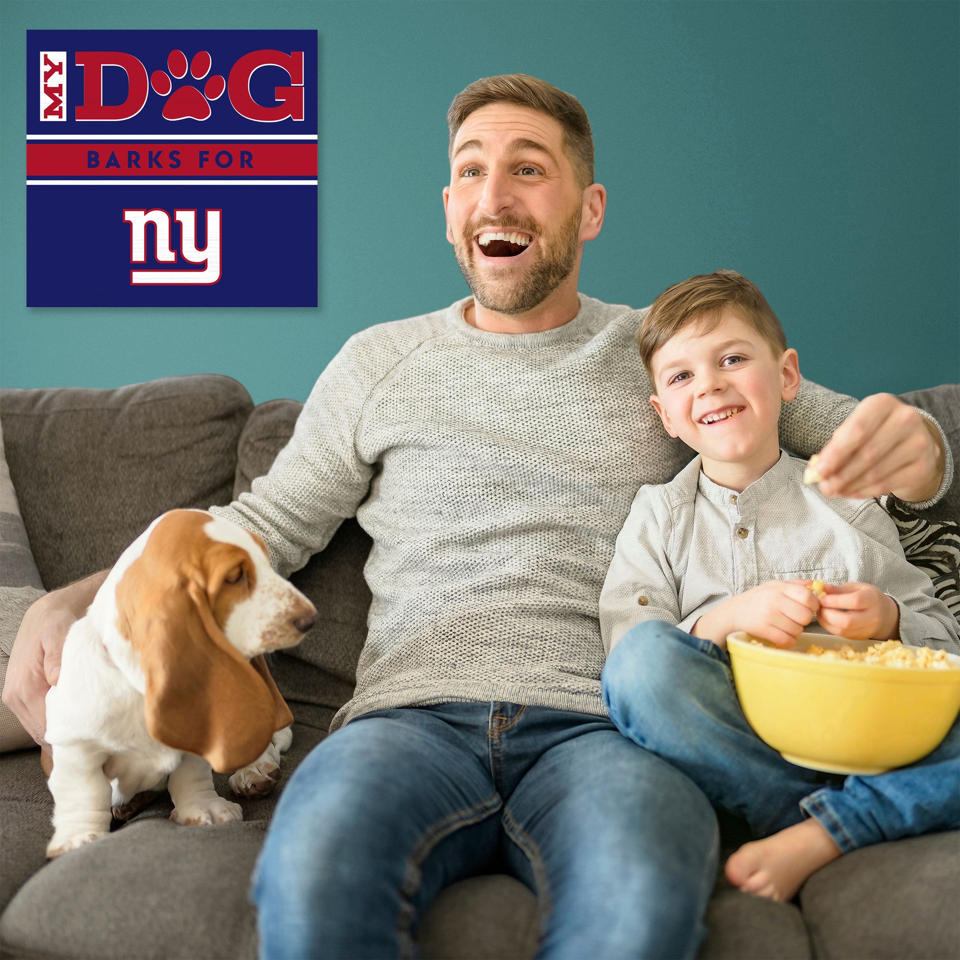 New York Giants my dog art sign