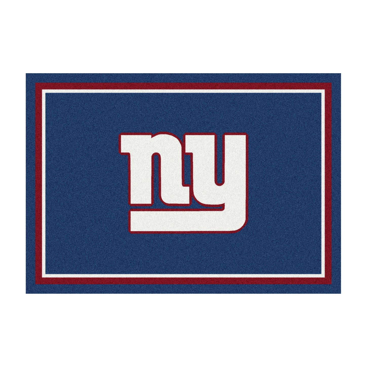 New York Giants distressed style area rug