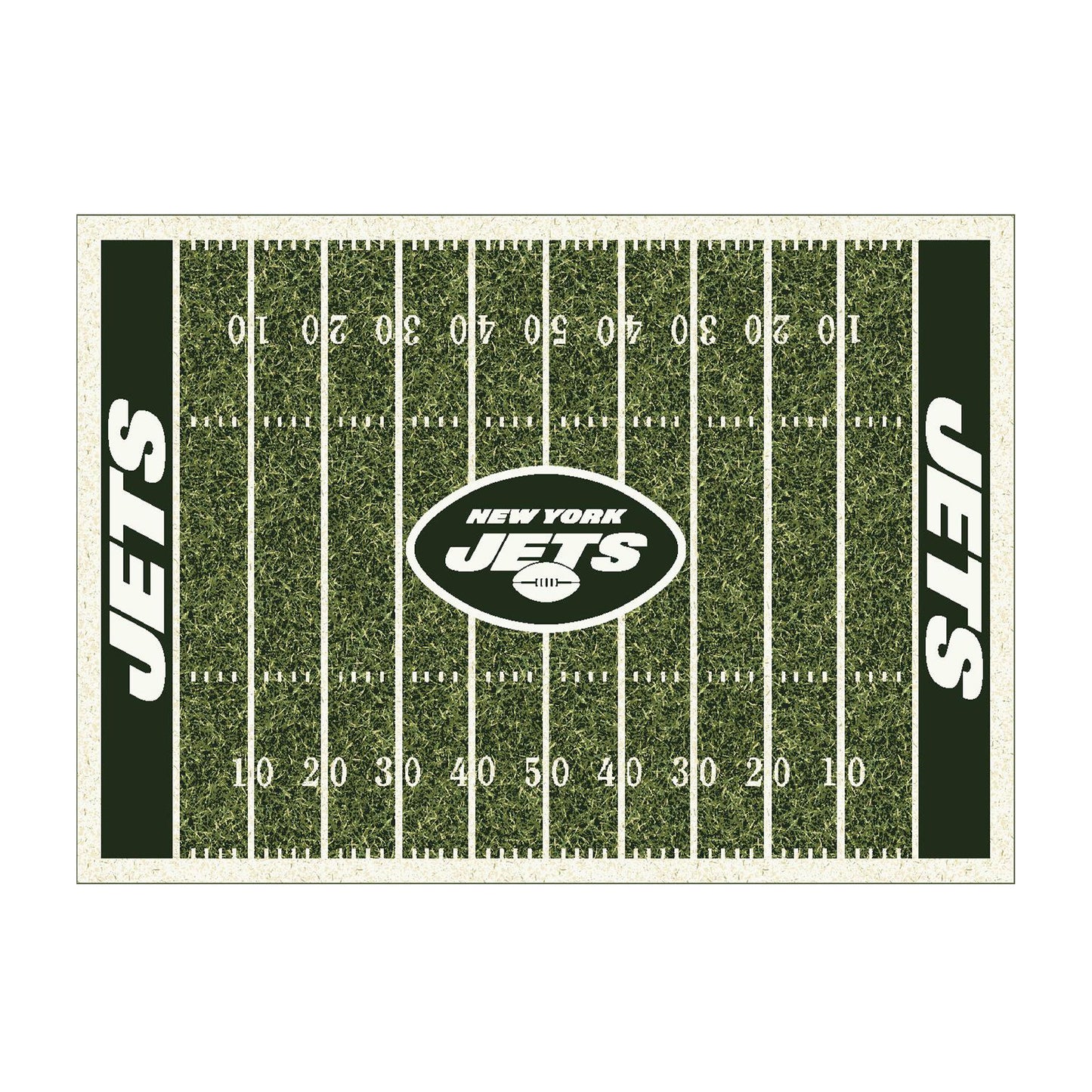 New York Jets home field style area rug