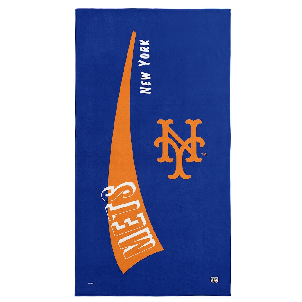 New York Mets throwback beach towel