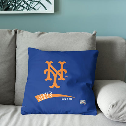 New York Mets old school logo pillow