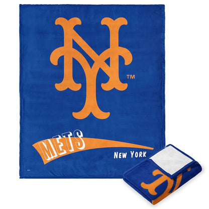 New York Mets throwback silk touch blanket