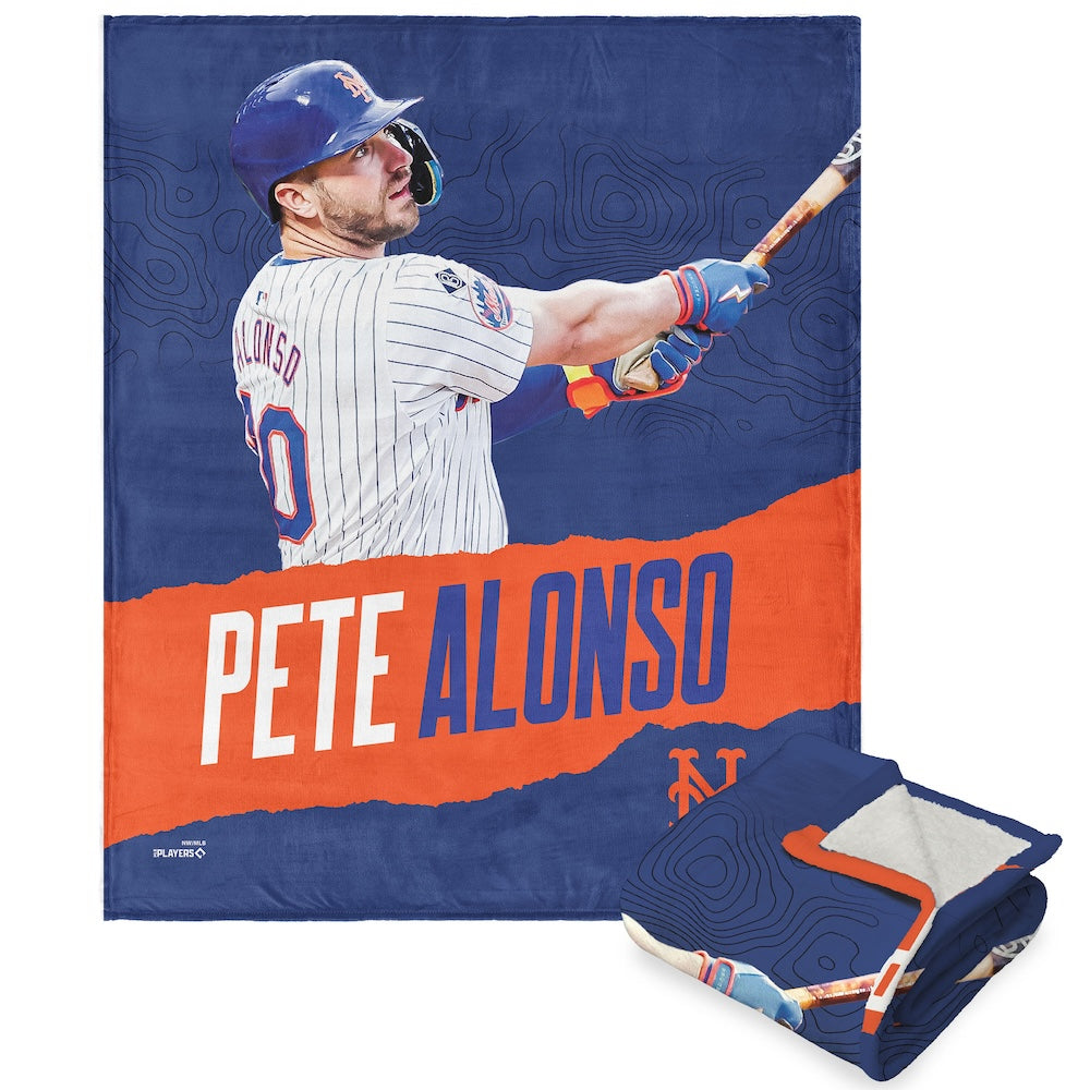 New York Mets Pete Alonso Sherpa Blanket