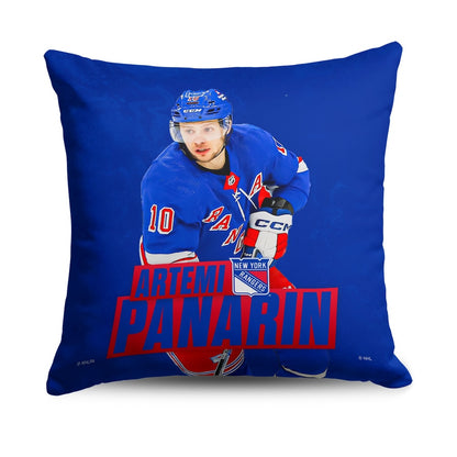 New York Rangers Artemi Panarin throw pillow